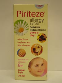 Piriteze Allergy Syrup  70ml